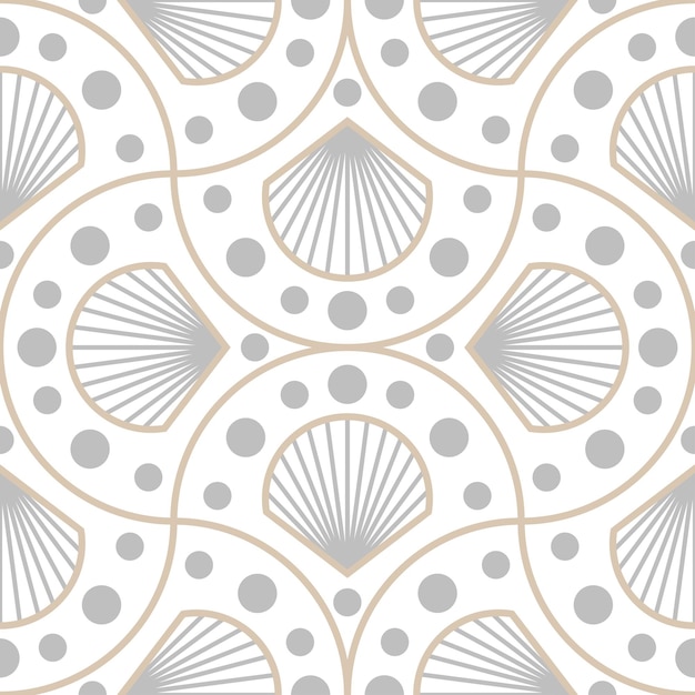 Fondo gris abstracto sin costuras Elementos abstractos