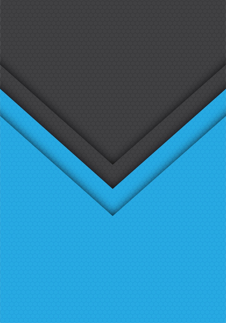 Vector fondo gris azul de la dirección del modelo de la malla del hexágono de la flecha.