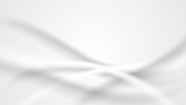 Fondo gris blanco abstracto Fondo de satén de seda blanca Fondo de textura suave de onda