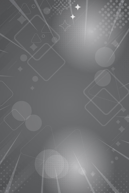 Fondo gris degradado con formas geométricas