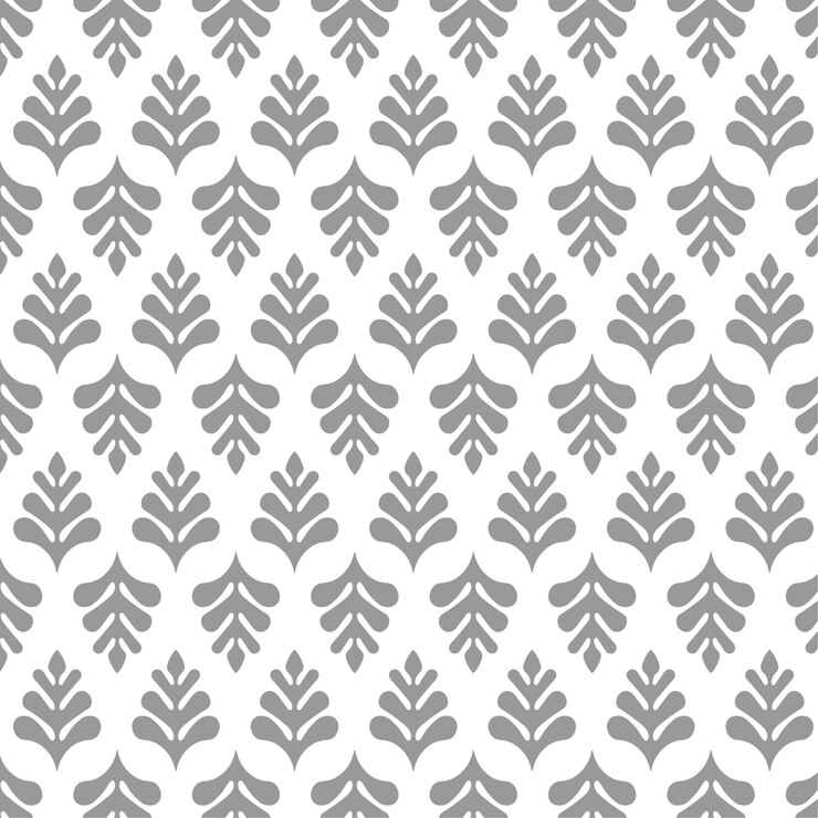 fondo gris estampado de flores