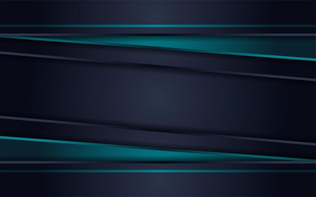 Fondo gris oscuro futurista abstracto combinado con combinación de elementos verdes