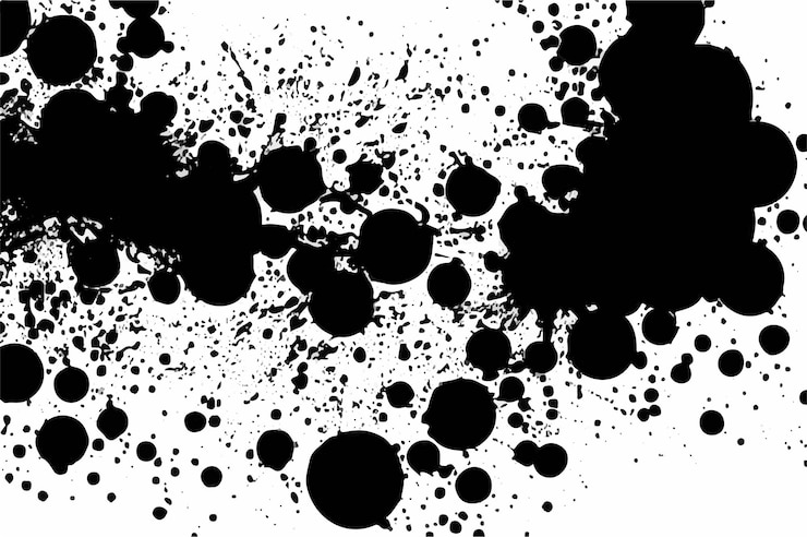 Vector fondo grunge en blanco y negro arte grunge abstracto