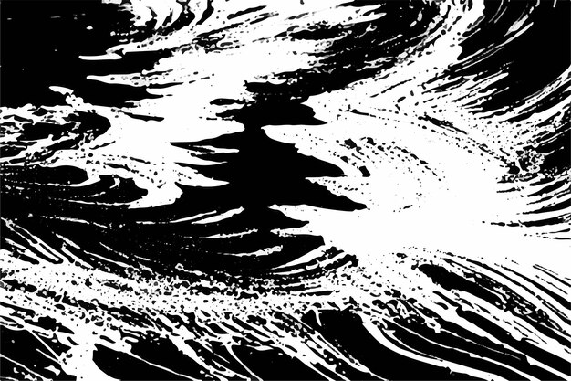 Fondo grunge en blanco y negro textura monocromática fondo grunge abstracto