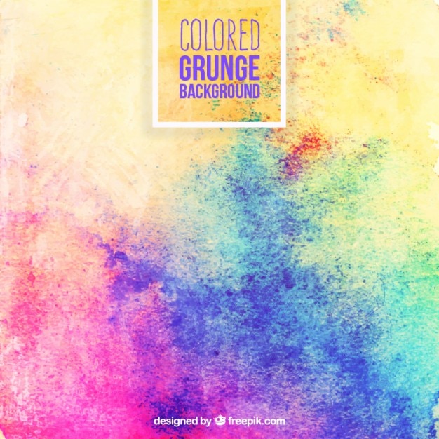 Fondo grunge de colores