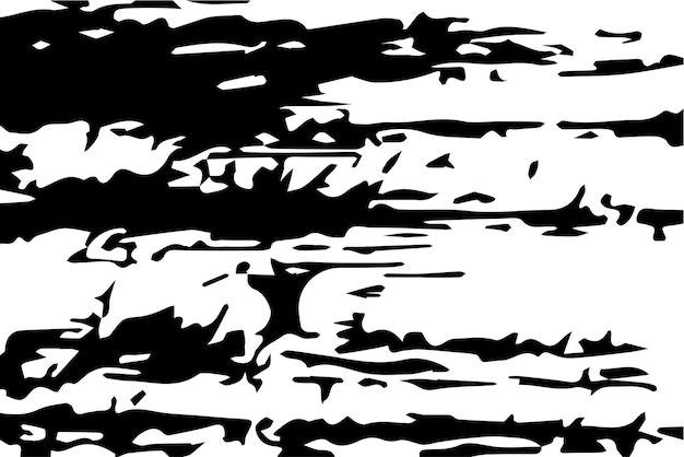 Fondo grunge monocromo Textura abstracta en blanco y negro con manchas y manchas de líneas rayadas