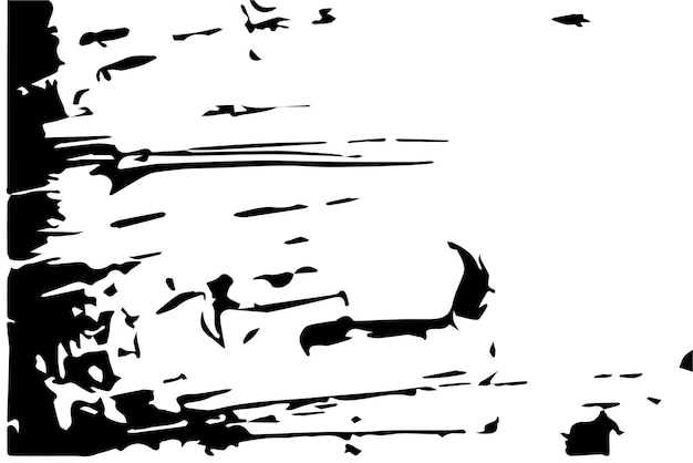 Fondo grunge monocromo Textura abstracta en blanco y negro con manchas y manchas de líneas rayadas
