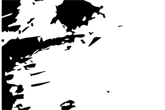 Fondo grunge monocromo Textura abstracta en blanco y negro con manchas y manchas de líneas rayadas