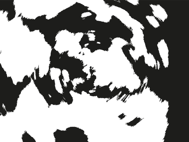 Fondo grunge negro y blanco textura monocromática patrón vectorial de astillas de piedra raspa la nieve