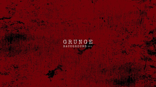 Vector fondo de grunge rojo con efecto de salpicadura de tinta, concepto de banner de salpicadura