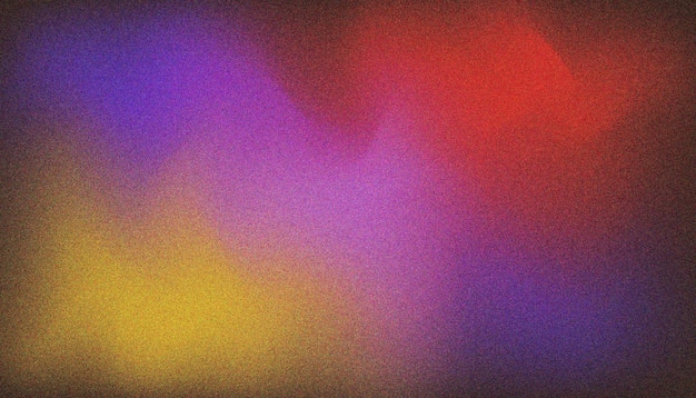 Fondo grunge con textura granulada Gradiente granulado colorido Diseño de fondo