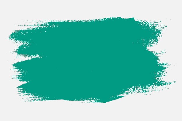 Fondo de grunge de trazo de pincel de color verde tinta