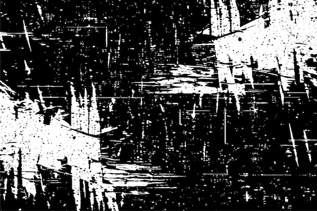 Fondo Grunge vintage con texturas y grietas en blanco y negro