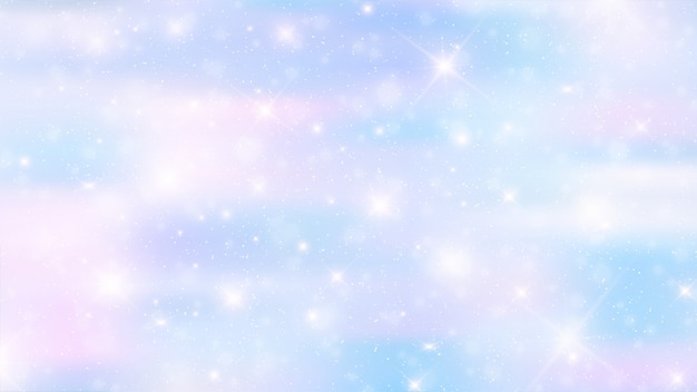 Fondo de hadas holográfico