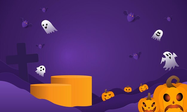 Fondo de Halloween Para una fiesta y venta en la noche de Halloween