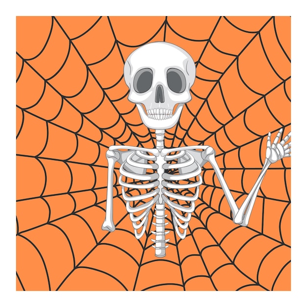 Fondo de halloween Vector Premium