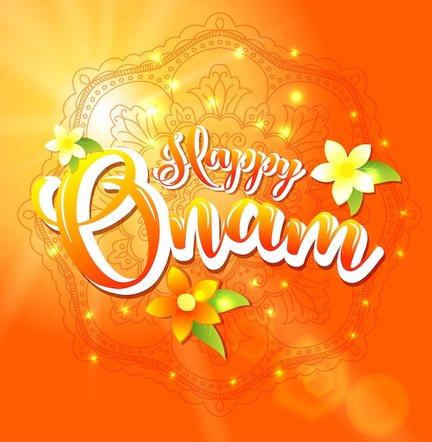 Fondo happy onam