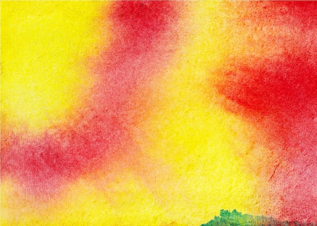 Fondo hecho a mano acuarela colorida abstracta Vector Premium