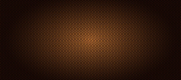 fondo hexagonal abstracto de color naranja oscuro