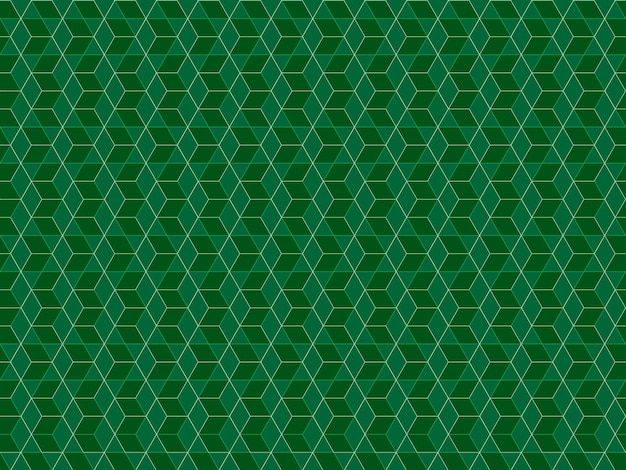 Fondo hexagonal degradado verde vectorial