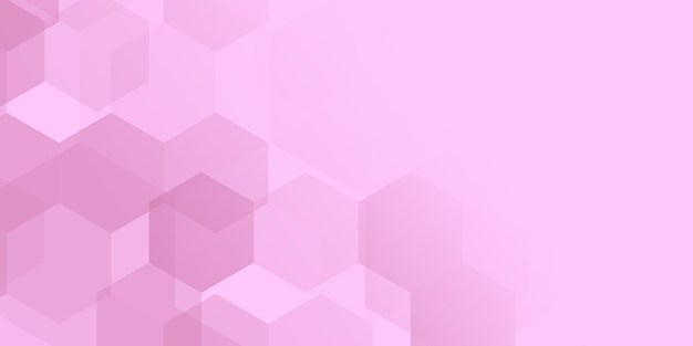 Fondo hexagonal Fondo degradado claro