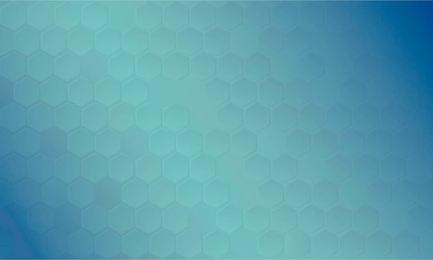 Fondo de hexágono 3d abstracto azul moderno
