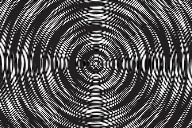 Fondo hipnótico espiral abstracto del vector