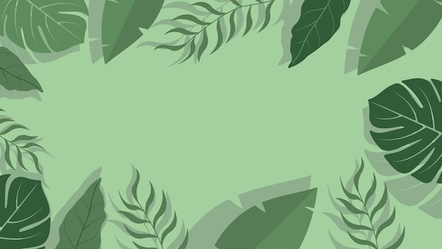 El fondo de las hojas abstractas dibujadas a mano