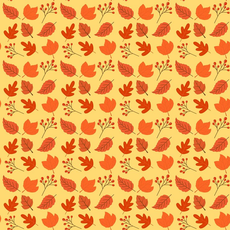Fondo de hojas de otoño