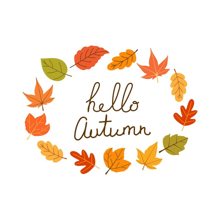 Fondo de hojas de otoño