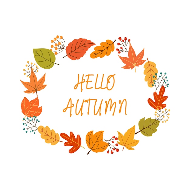 Fondo de hojas de otoño