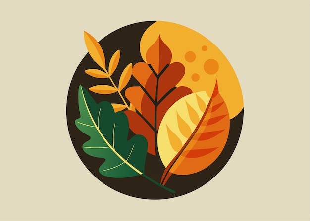 Fondo de hojas secas de otoño