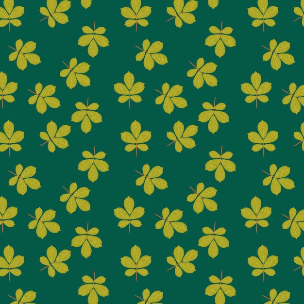 Fondo de hojas verdes