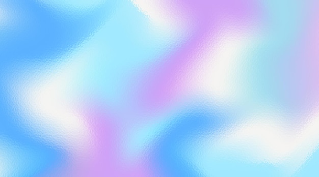 Fondo holográfico abstracto con gradiente con efecto de vidrio