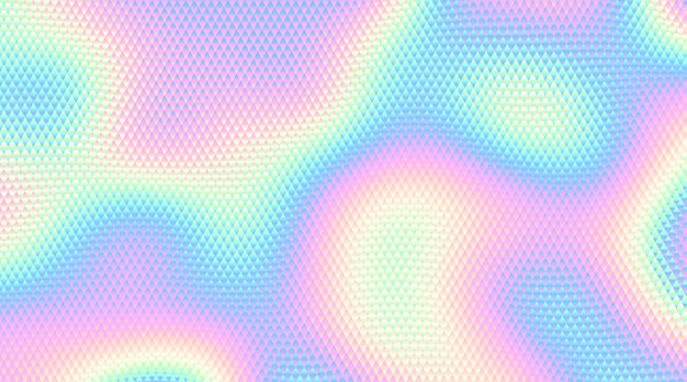 Fondo holográfico abstracto