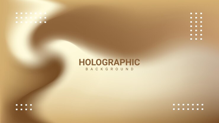 fondo holográfico con color marrón