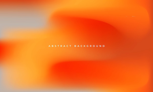 Fondo holográfico de color naranja brillante abstracto de color amarillo y naranja con gradiente líquido estandarte creativo