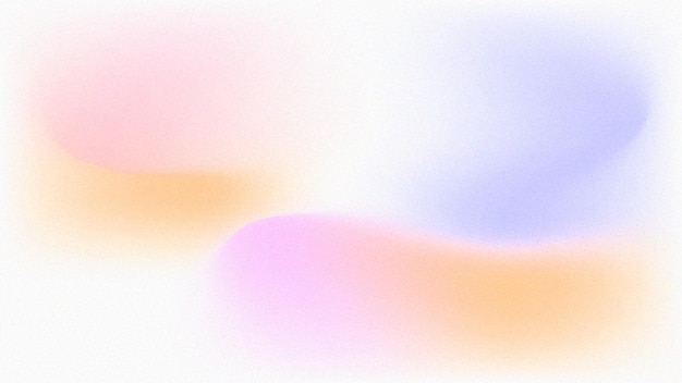 Fondo holográfico moderno Gradiente borroso Textura granulada Papel de pared vectorial retro