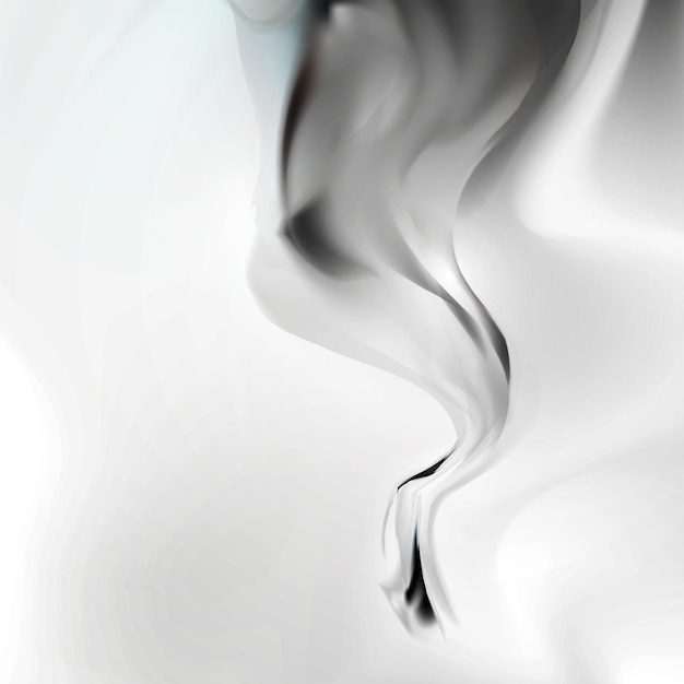 Vector fondo de humo composición abstracta ilustración