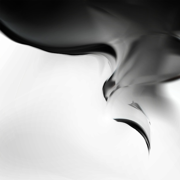Vector fondo de humo composición abstracta ilustración