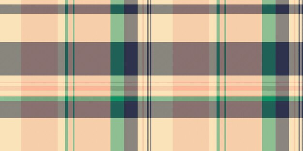 Fondo de identidad textil de tweed a cuadros sin costuras, tartán vectorial, tela de patrón de textura francesa en colores mocassín y naranja