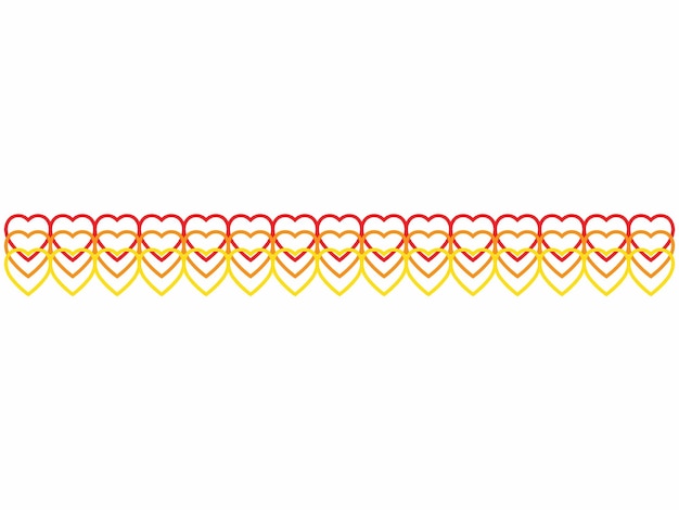 El fondo de la ilustración de amor Día de San Valentín