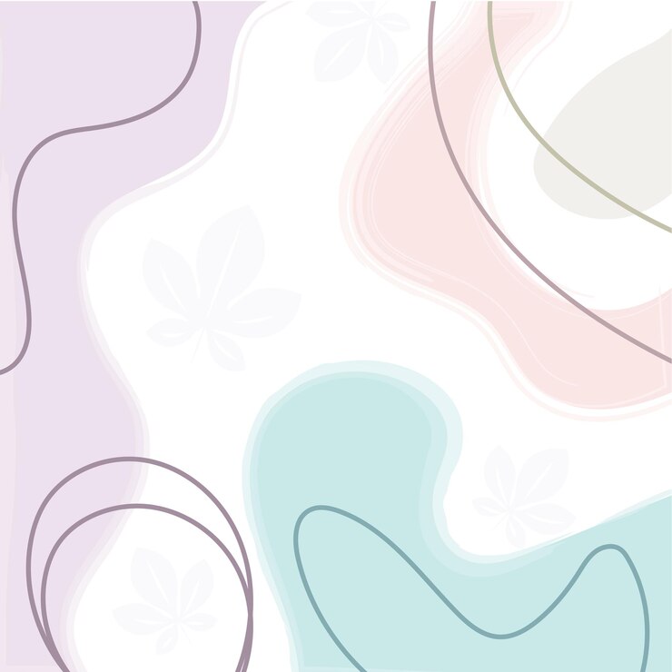 Vector fondo de ilustración dibujado a mano con formas abstractas ilustración vectorial