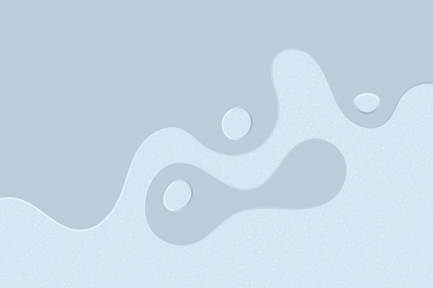 Fondo de ilustración de salpicaduras de agua plana abstracta con superposición de textura de ruido