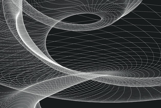 Fondo De Ilustración De Vector De Patrón De Forma Aleatoria