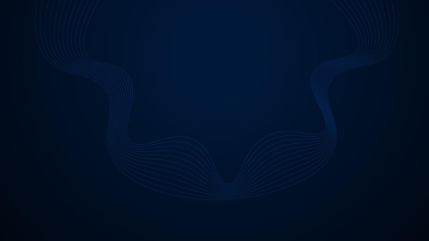 Fondo de ilustración de vector de puntos de líneas de conexión de red futurista de tecnología de plexo abstracto