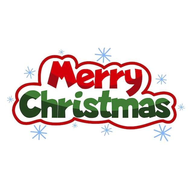fondo de ilustración vectorial de Feliz Navidad es adecuado para carteles, pancartas o carteles