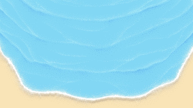 Vector fondo de ilustración vectorial de playa