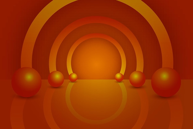 Fondo de ilustraciones geométricas elegantes y abstractas