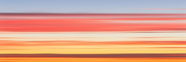 Vector fondo de imagen panorámica de nubes de cielo al atardecer